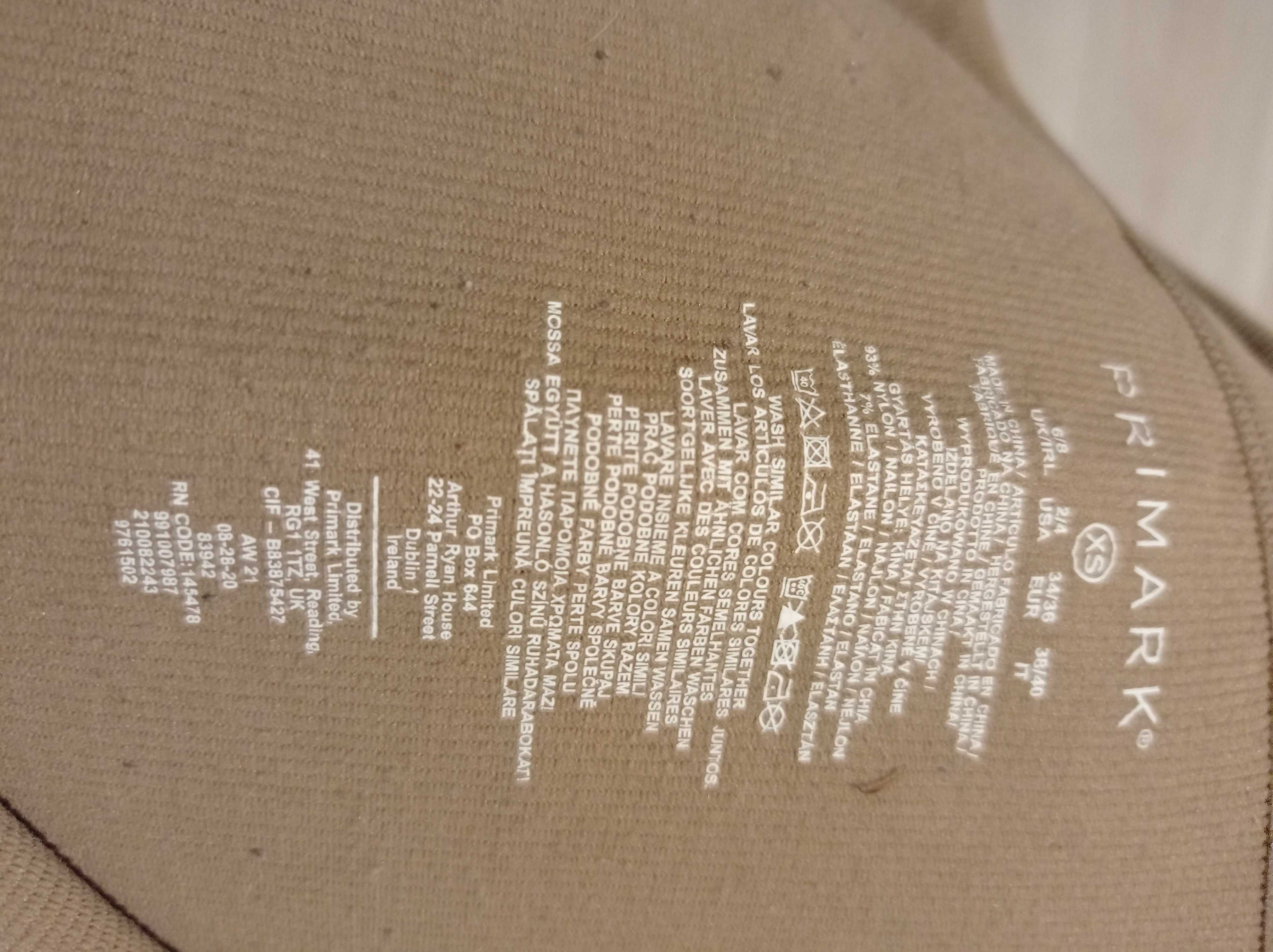 Sukienka  ołówkowa beżowa Primark