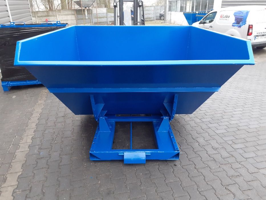 Kontener samowyładowczy / Wywrotka uchylna / Koleba 3300l - Premium