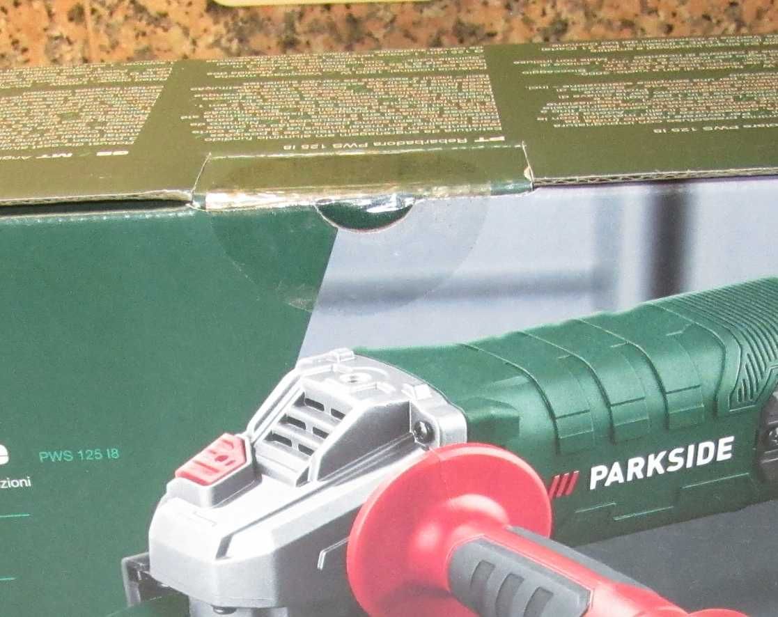 Rebarbadora PARKSIDE PWS 125 I8  *** NOVA ***