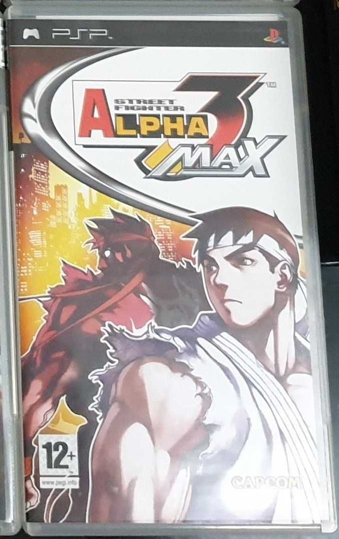 Jogo PSP Street Fighter Alpha 3 Max (caixa completa)