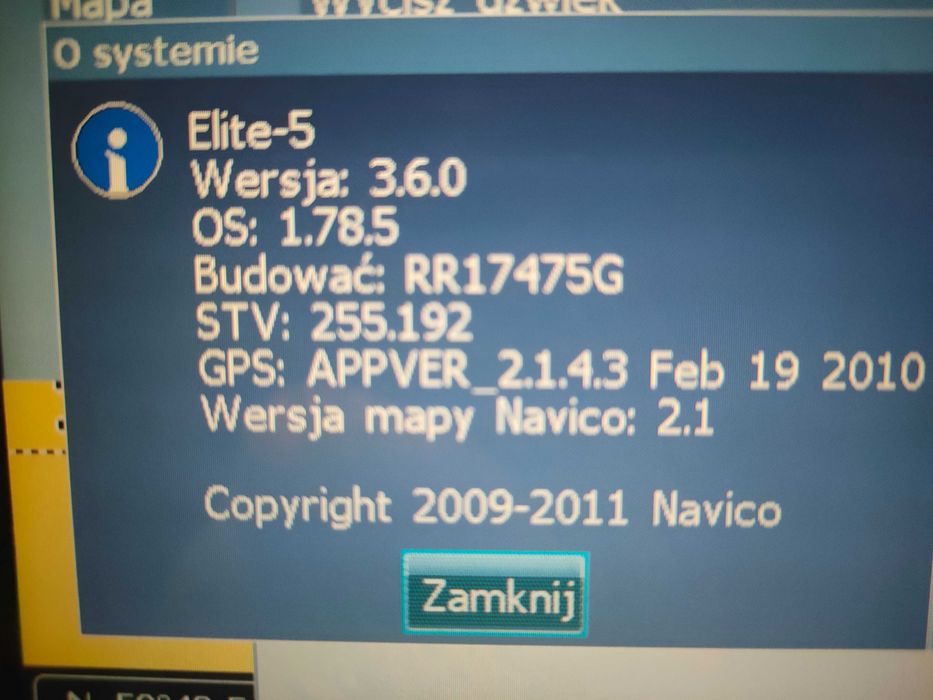 Echosonda Lowrance Elite5 z GPS