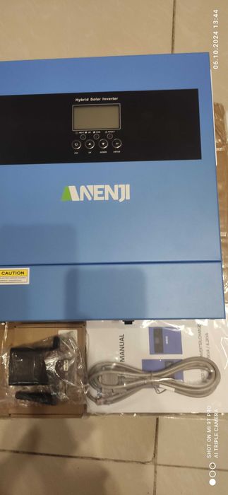 Инвертор гибридный ANENJI ANJ-4000W-24V 4кВт 24В