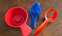 TUPPERWARE zestaw 3 akcesoria