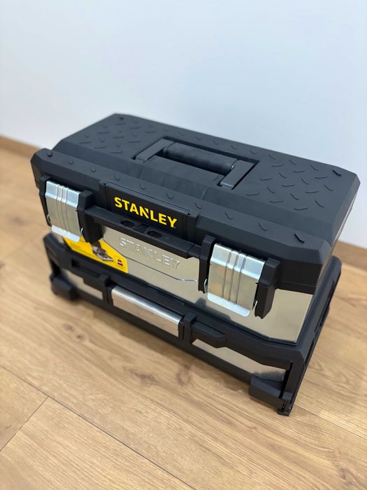 Stanley skrzynka narzędziowa 20” z szufladą, galwanizowane elementy