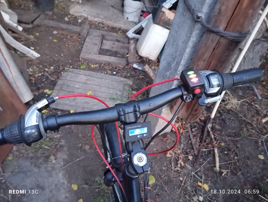 Основні характеристики Електровелосипед TIRAS PRESTIGE 48V/350W