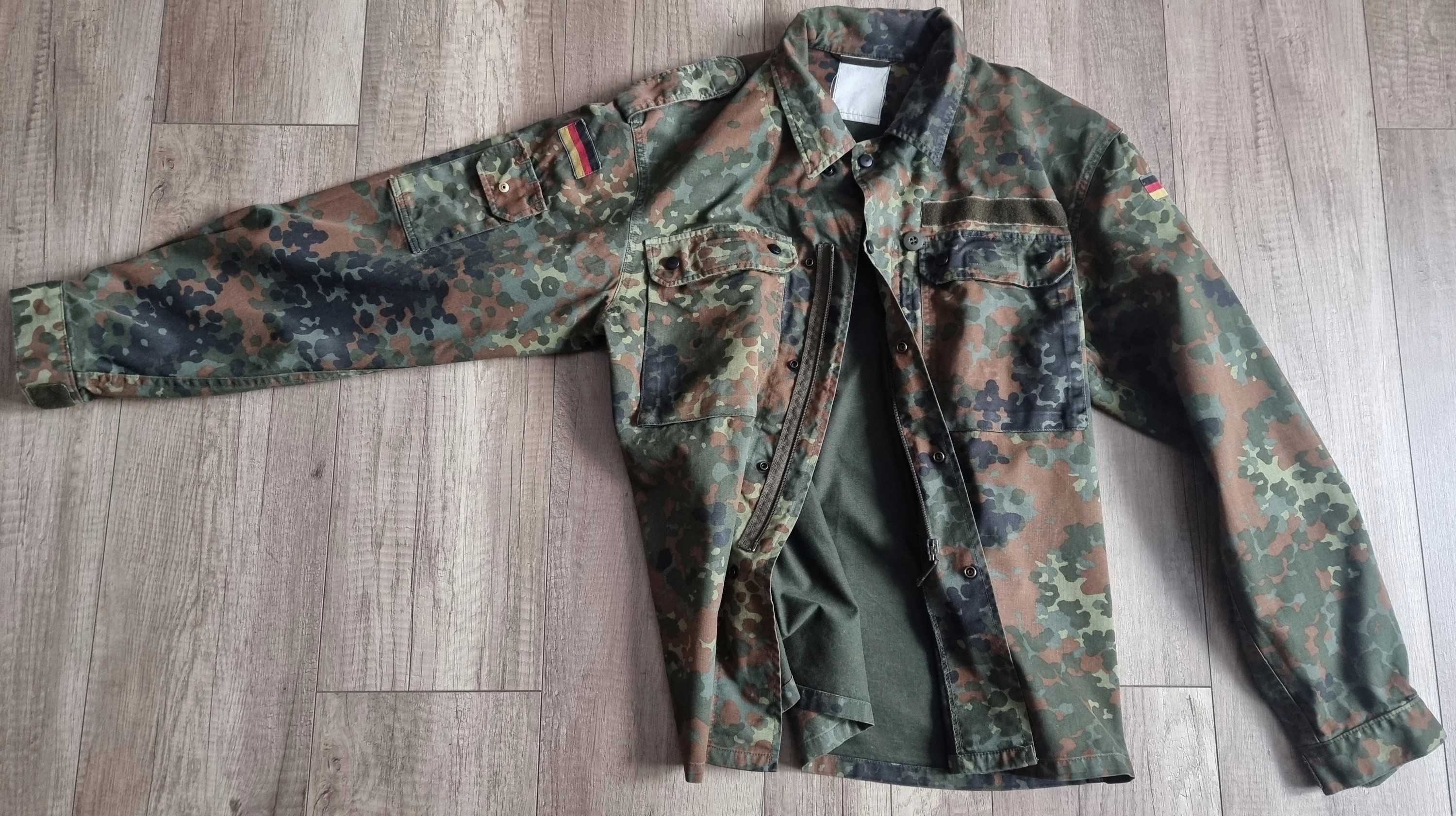 Bluza Kurtka Wojskowa Bundeswehr Flecktarn Niemiecka GR.3