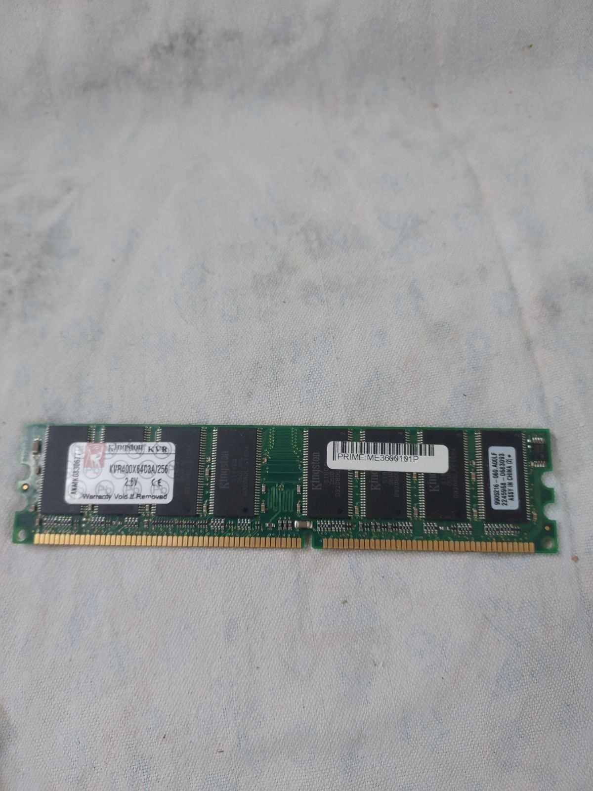 Модуль памяти Kingston DIMM 256MB DDR-400MHz CL3