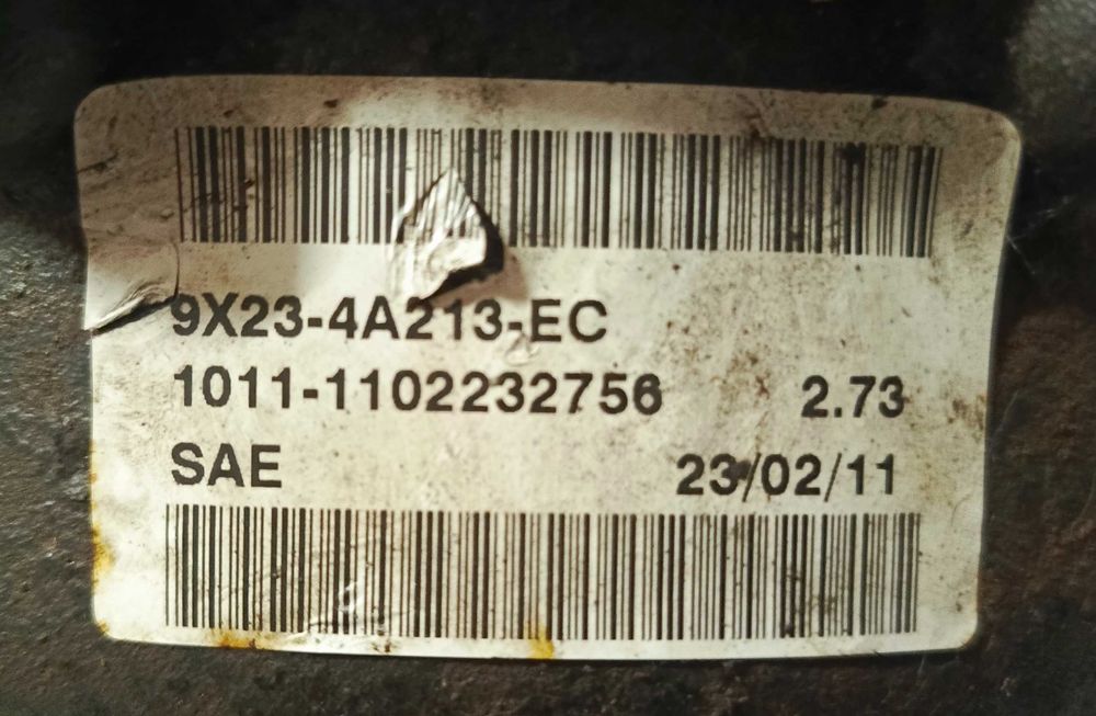 Jaguar XF 3,0d most dyfer tyl 9X23-4A213-EC