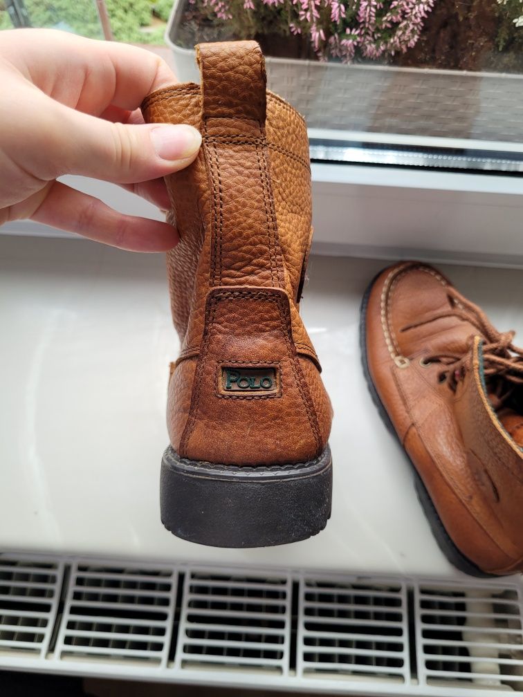 Skórzane buty Polo Ralph Lauren rozmiar 40