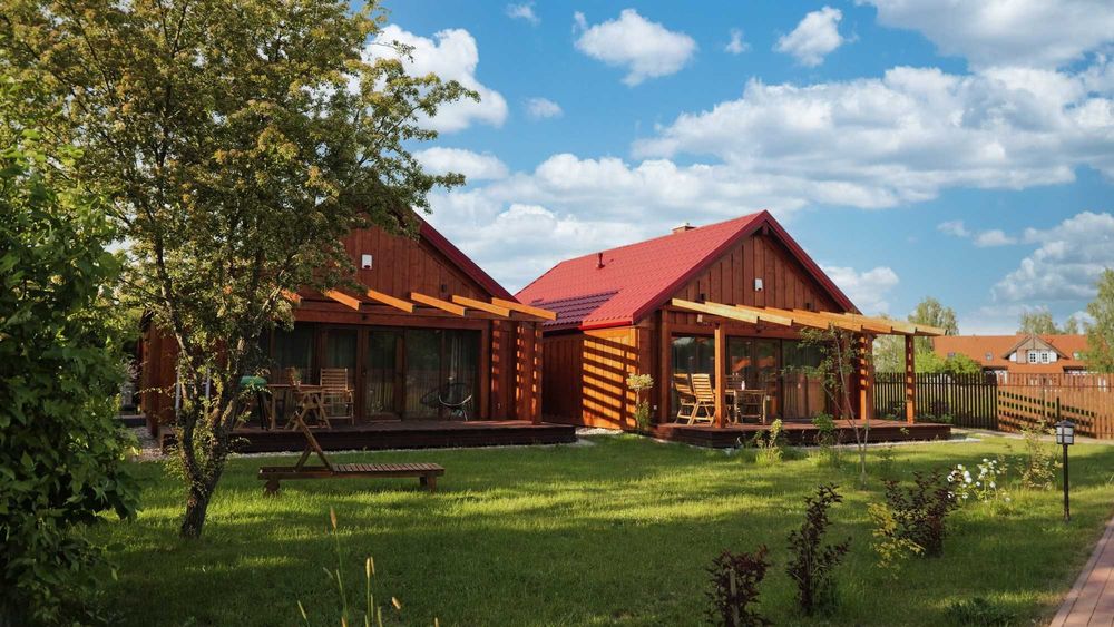 Sylwester na Mazurach - 3 domki 6-osobowe SPA, Wyżywienie, Sala