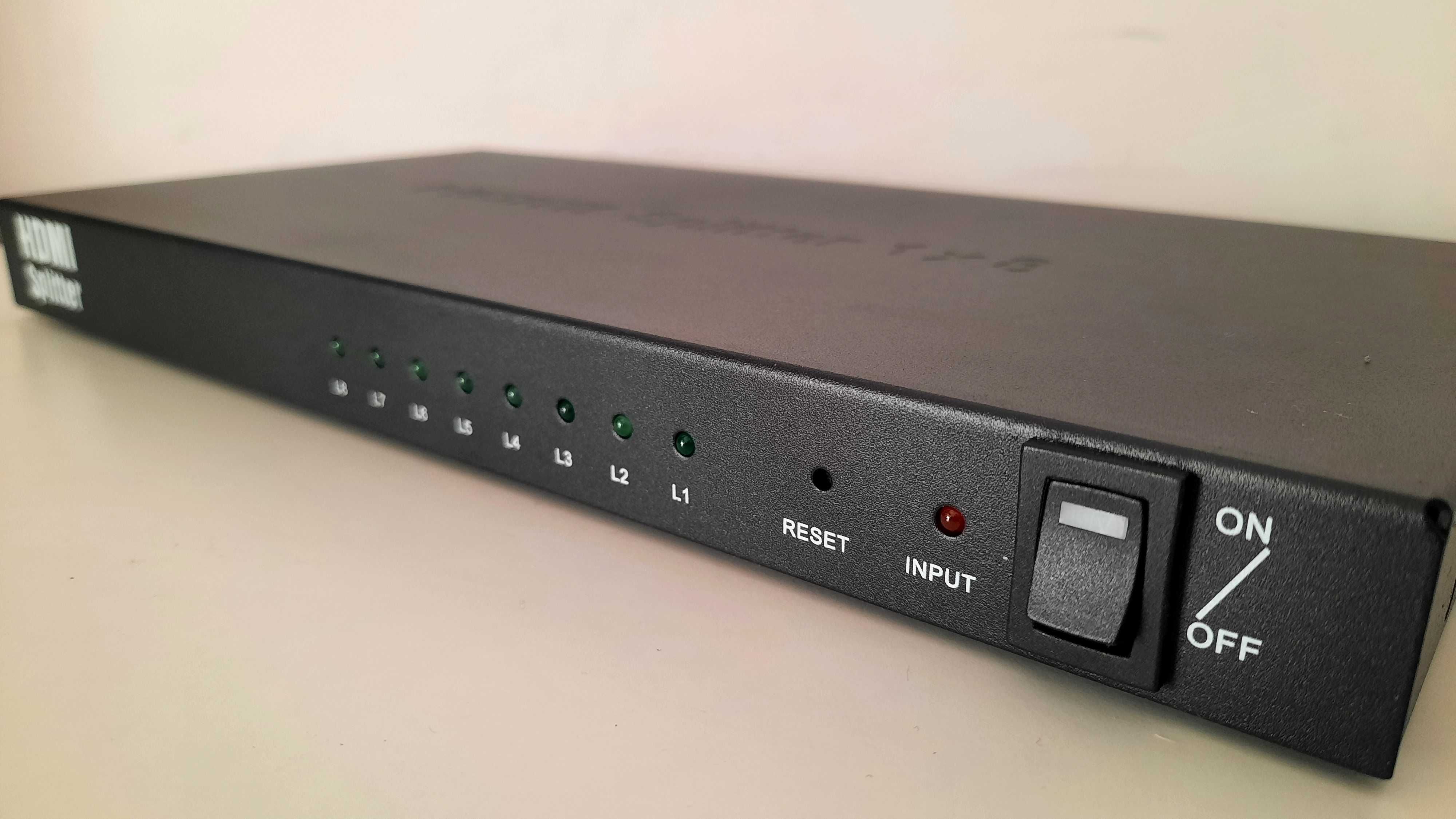 Splitter rozdzielacz x 8 HDMI