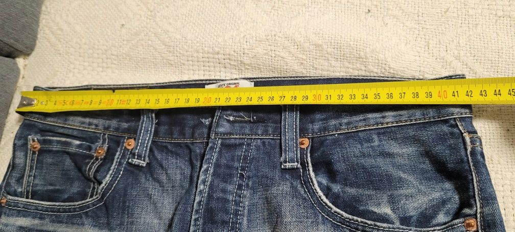 Spodnie jeansy Levis 501 rozmiar 32/32