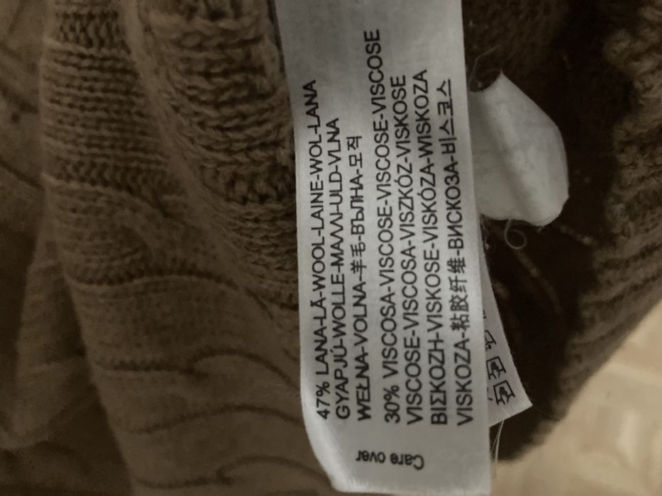 Sukienka welniana Massimo Dutti rozmiar m