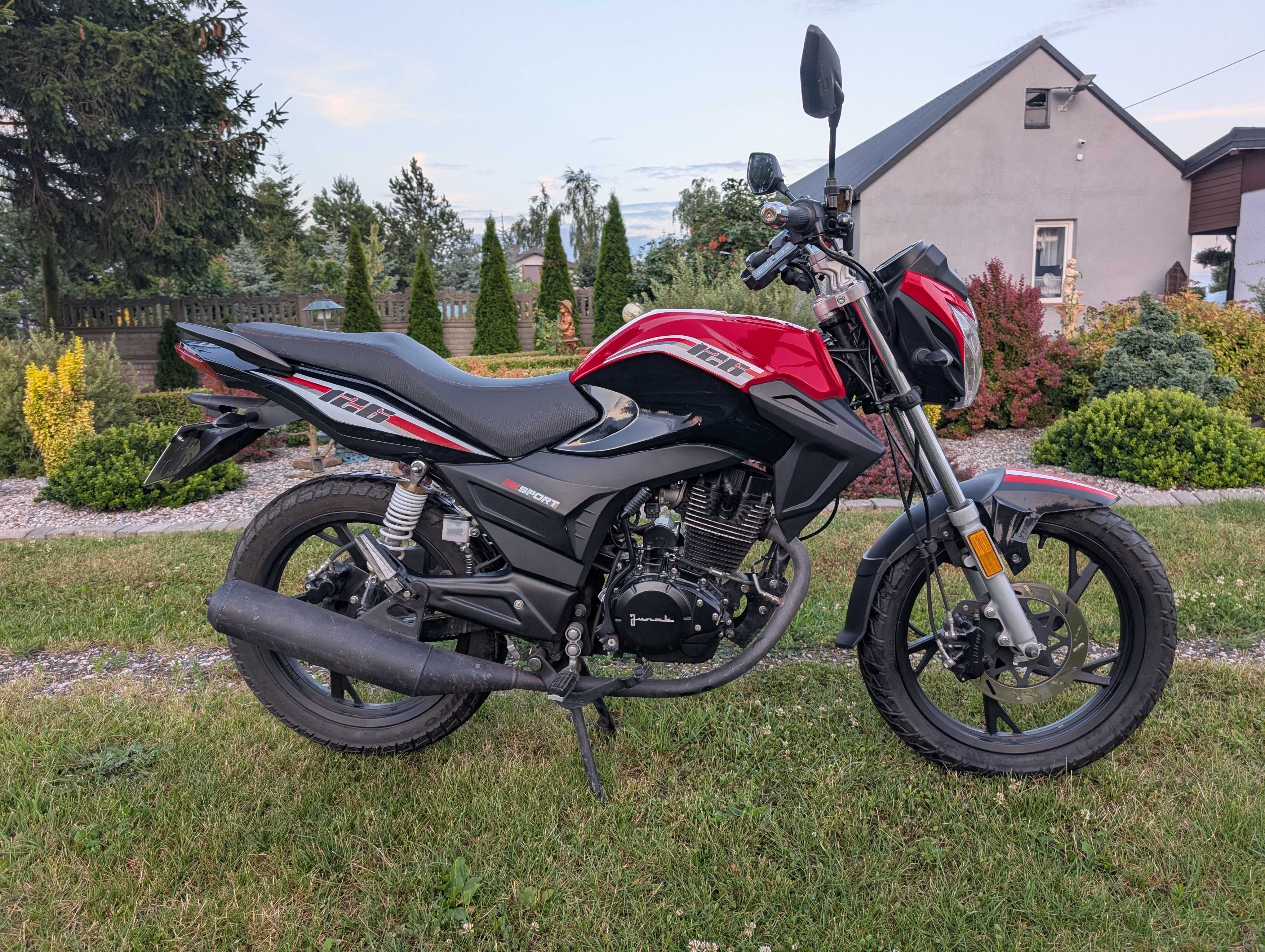 Motocykl Junak 126 nk sport