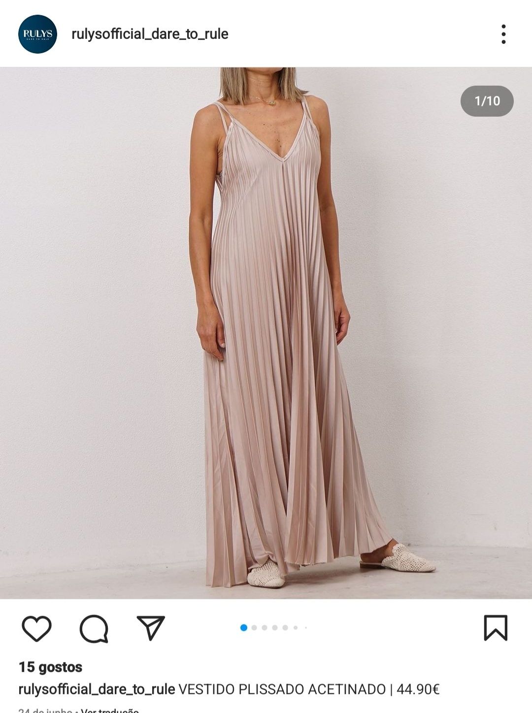 Vestido novo da rullys usado umas horas