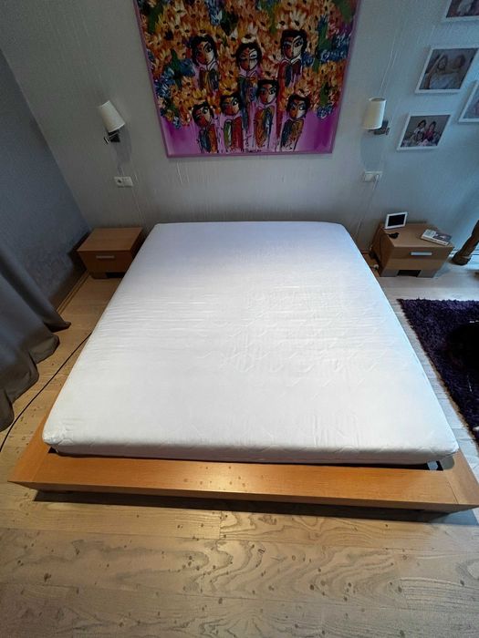 łóżko małżeńskie 180x200 i dwie szafki nocne