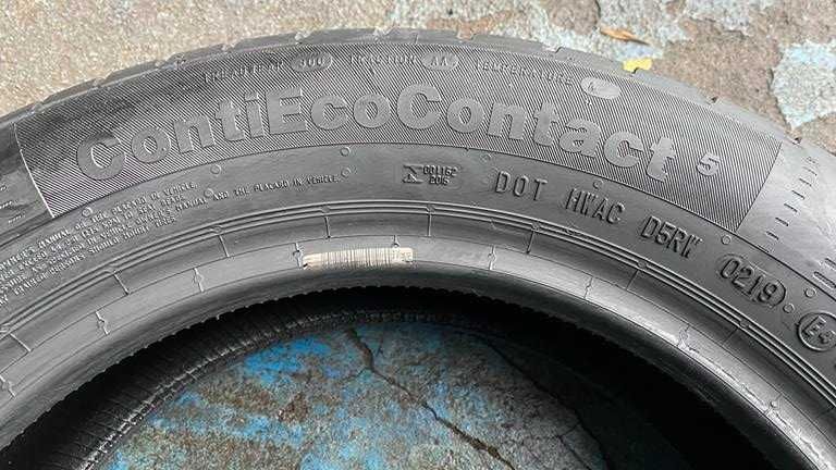 oL.8652 Opony 165/65R14 Continental EcoContact 5 2szt RUDA ŚLĄSKA
