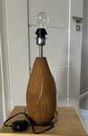 Lampa podstawa lampy drewniana jak nowa