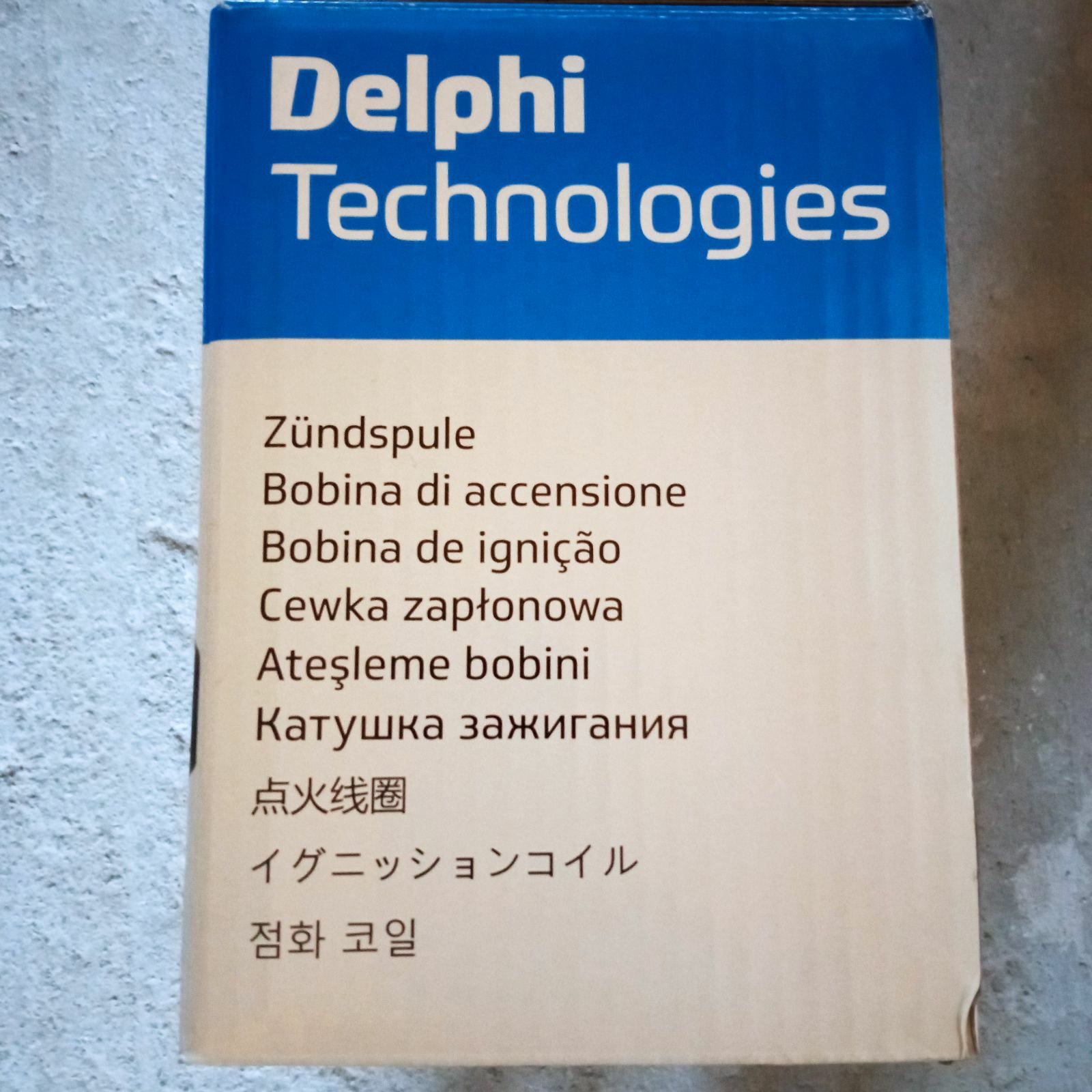 Delphi GN10363-12B1 - Катушка зажигания