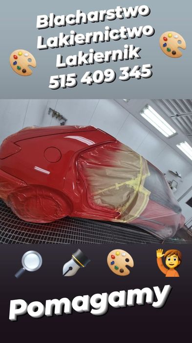 Serwis Warsztat Samochodowy Blacharstwo Lakiernictwo Naprawy Pomoc Dro