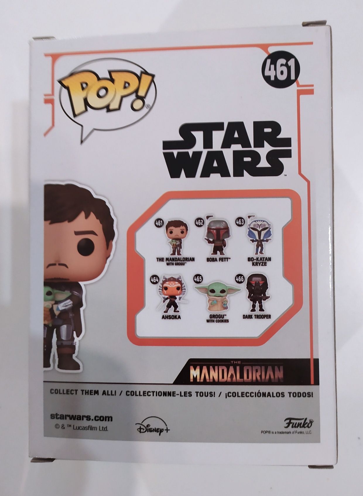 The Mandalorian with Grogu - figurka Funko Pop - Star Wars