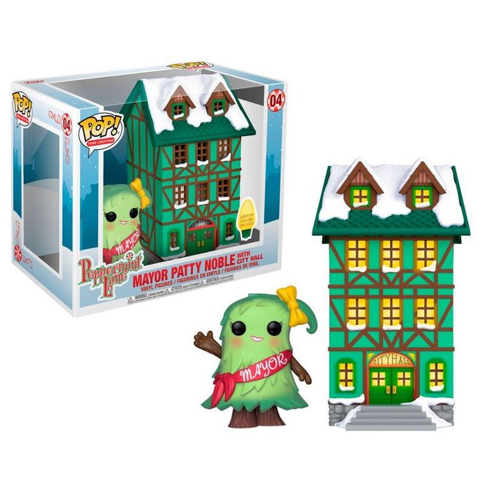 Funko Pop! Town Christmas Mayor Patty Noble Light