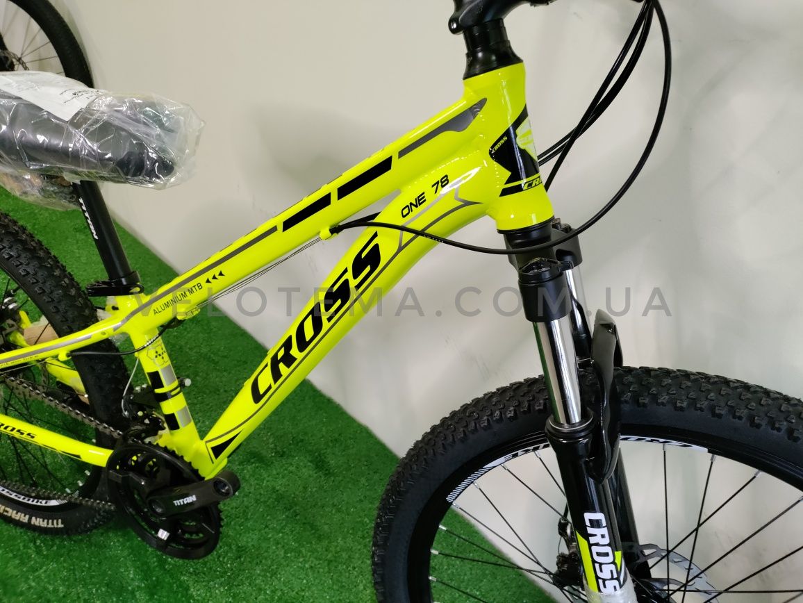 Новый горный велосипед Crossbike Hunter 24" алюминиевая рама