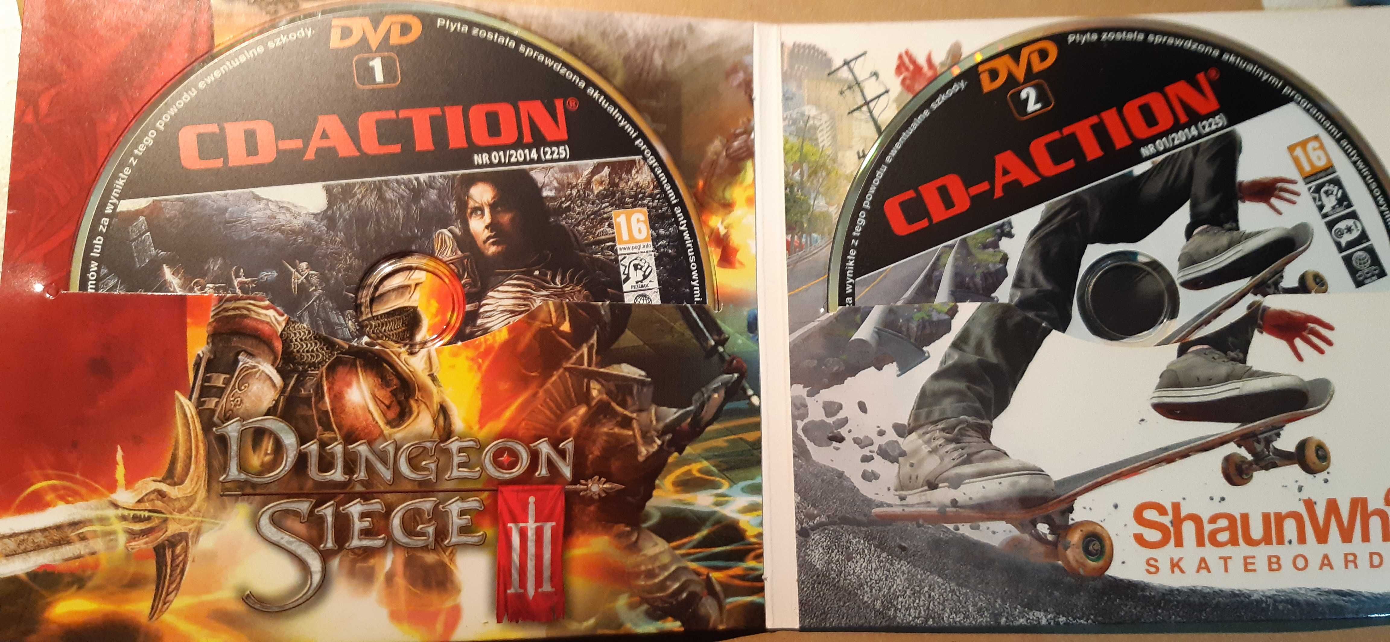 Gry PC CD-Action 2x DVD nr 225: The Raven  dungeon siege 3