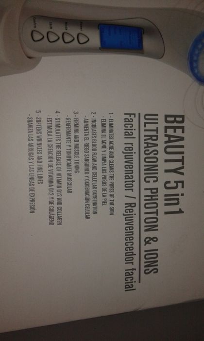 Beauty 5 in 1 Ultrasonic Photon & ions