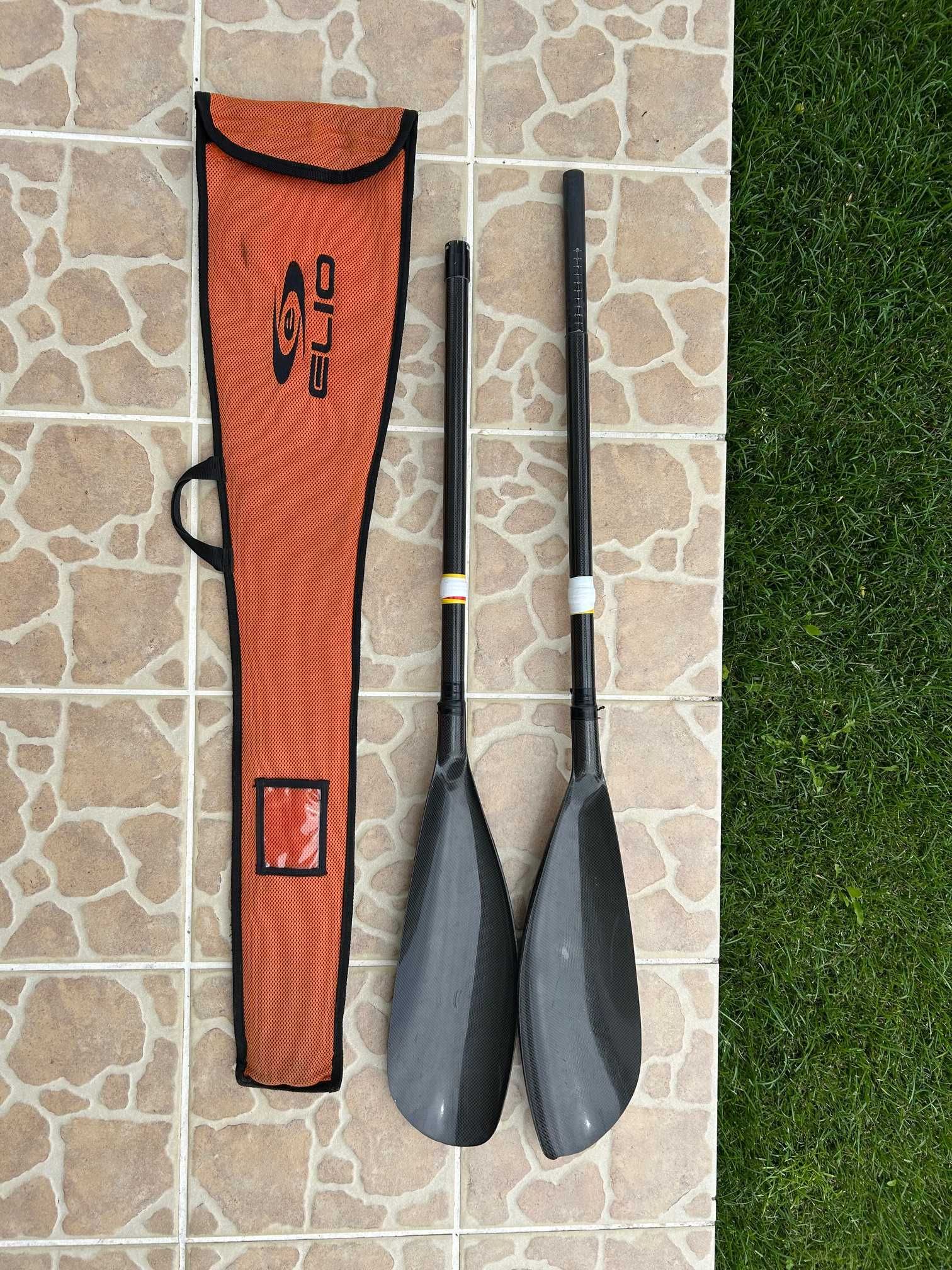 Conjunto de Pagaias ELIO para Canoagem + Capa