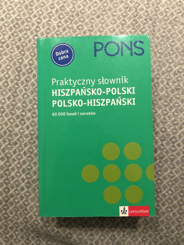 PONS słownik j. hiszpańskiego