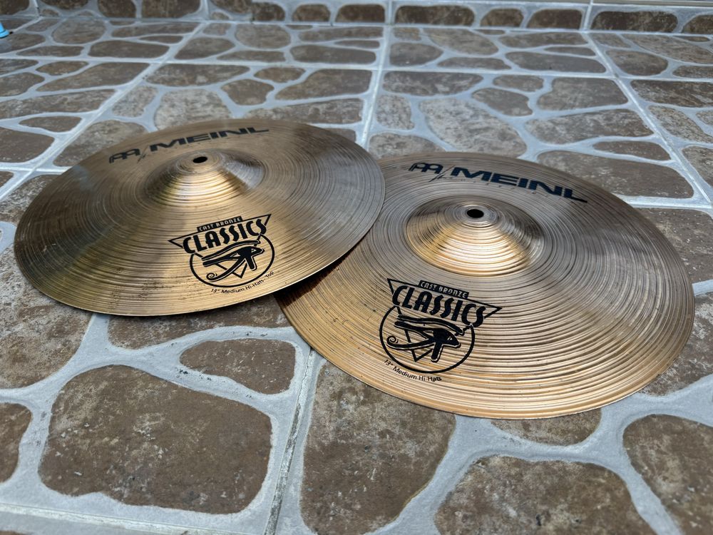 ++ Talerze MEINL Classics Medium Hi-Hat 13" - PERKUSJA ++
