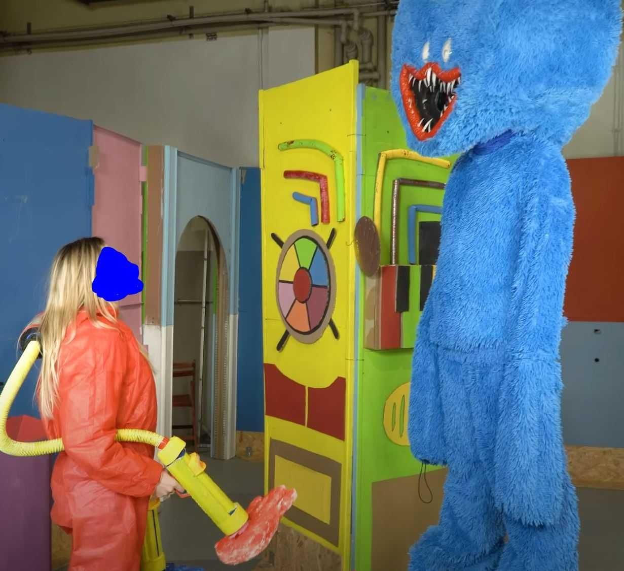 Unikatowy Kostium z popularnej gry Poppy Playtime, idealne na IMPREZY