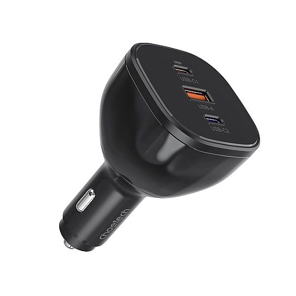 Ładowarka Choetech TC0024 samochodowa 160W 2x USB-C PD 3.1/1x USB-A -