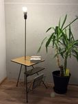 Stylowy gazetownik lampa PRL 1978