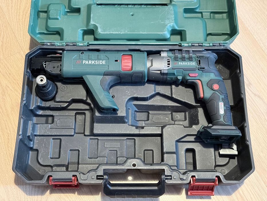 Wkrętarka do GK PARKSIDE PTBSA 20-Li A1 z przystawką PMA 55 A1