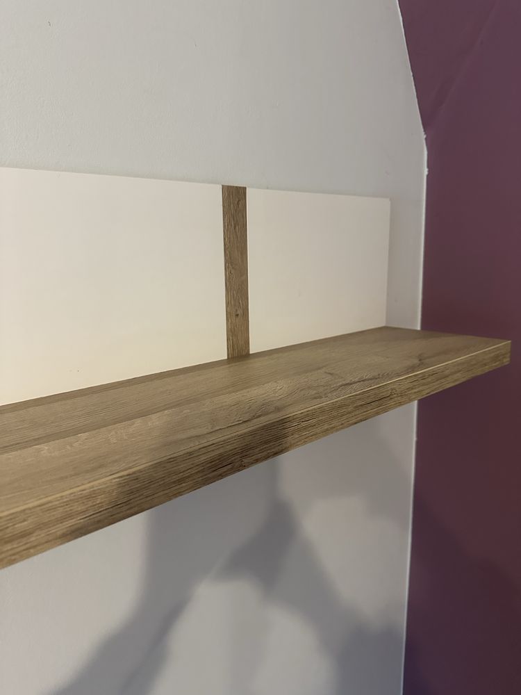Półka wisząca naścienna 150cm 2 sztuki