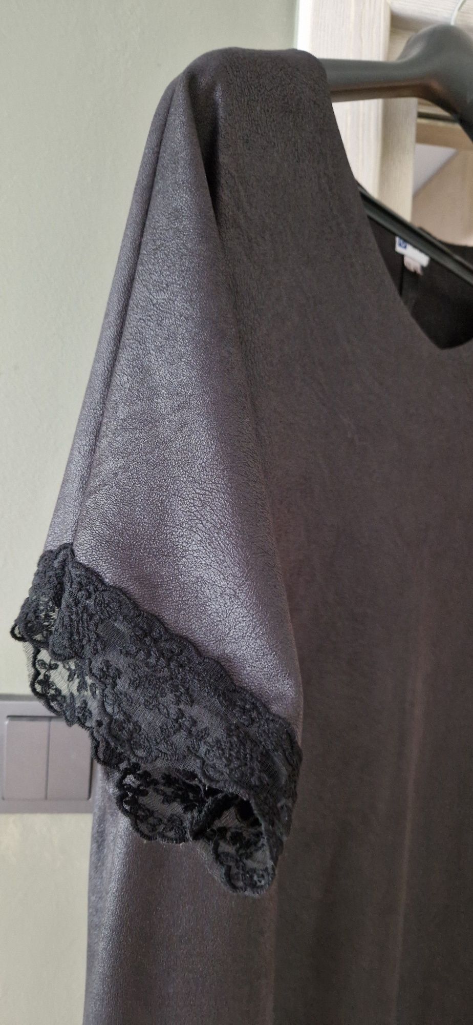 Sukienka  eko skórka 2xl/3xl