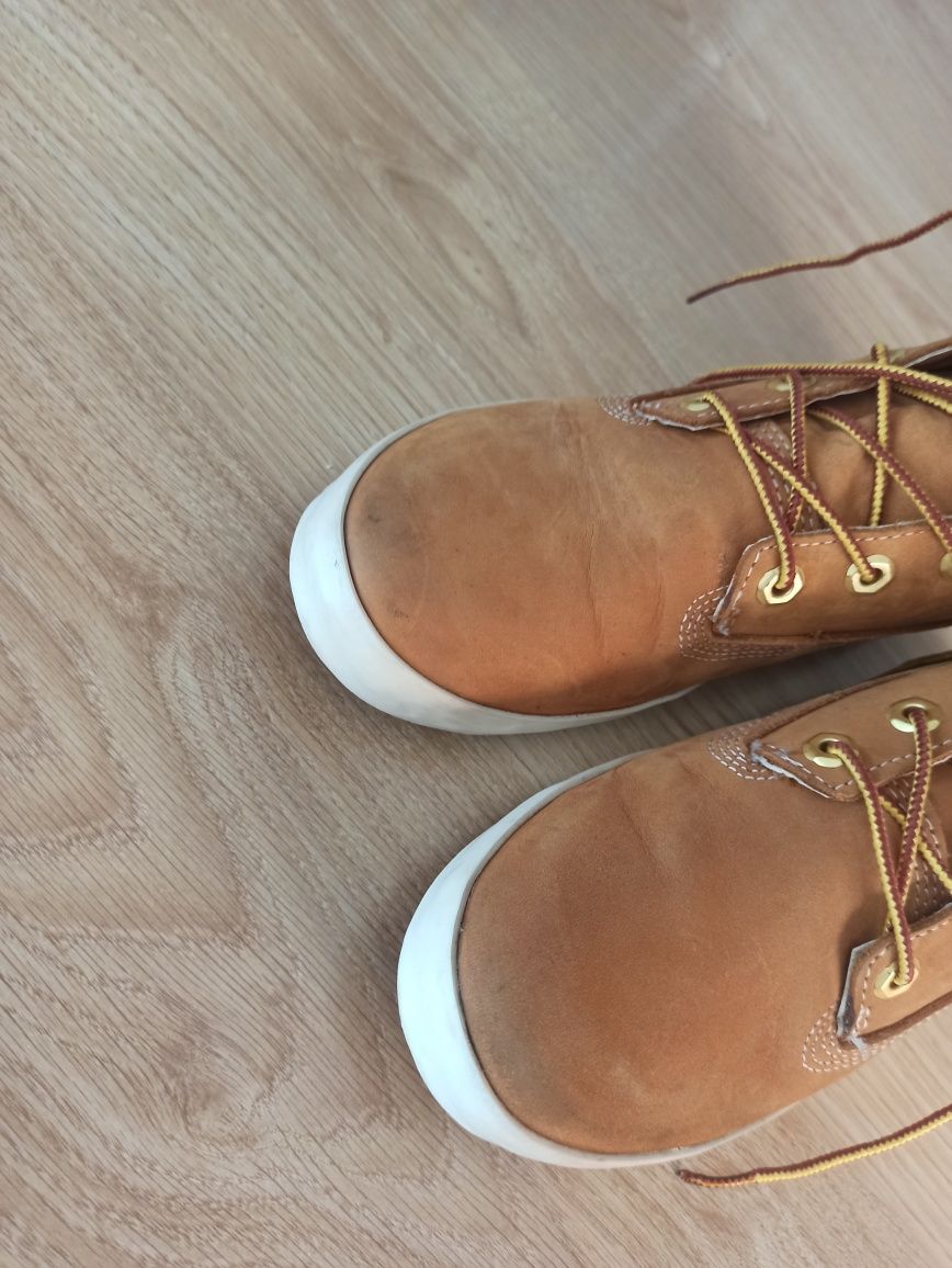 Timberland trapery 38,5 skóra jesien wiosna