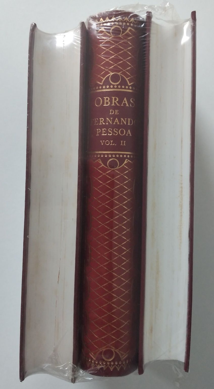 Fernando Pessoa - obra completa - Lello -3 livros encadernados em pele