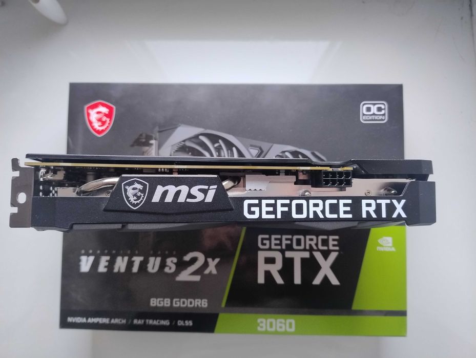 Відеокарта MSI RTX 3060 Ventus 2X 8G OC / Повний комплект, з коробкою.