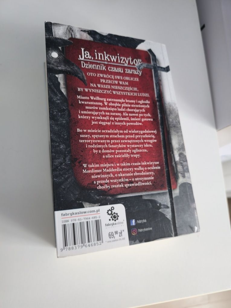 Ja inkwizytor Dziennik czasu zarazy Piekara inkwizytor