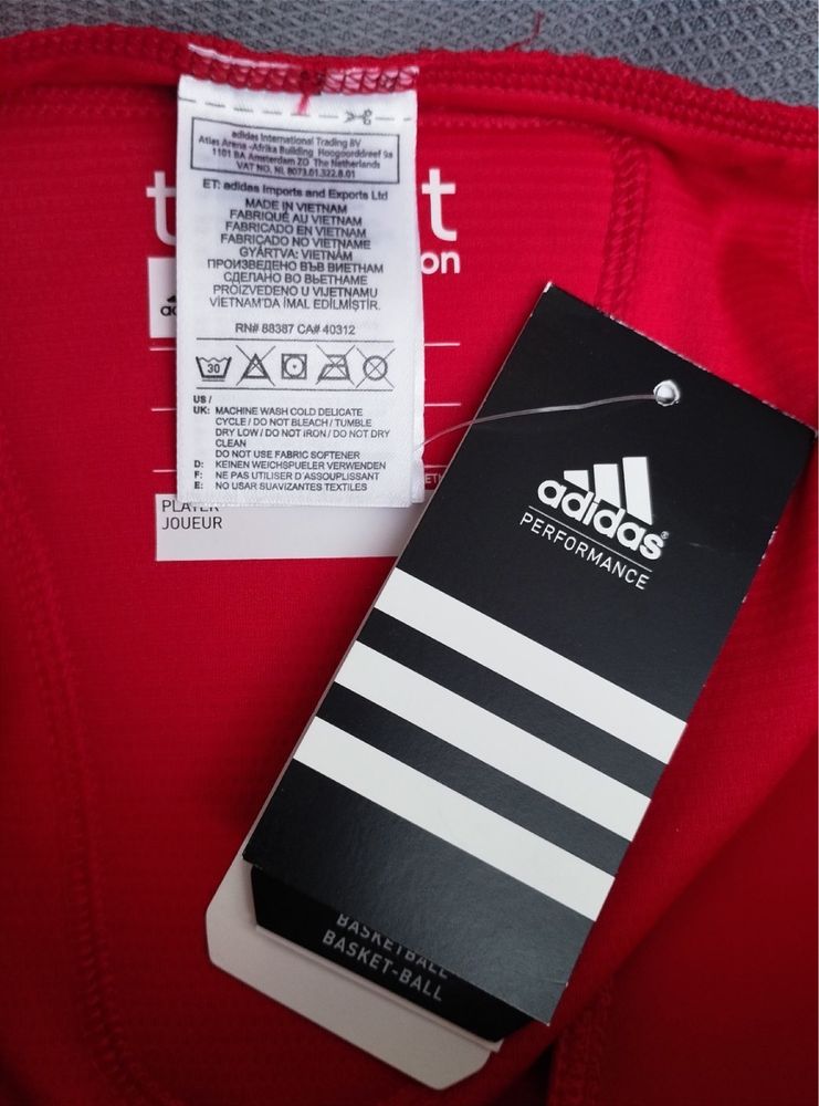 Новые баскетбольные шорты Adidas Padded TechFit размер 2XL