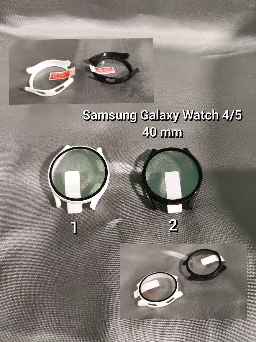 Чехол стекло бампер для Samsung Galaxy Watch 4 5 6-40 44mm Activ