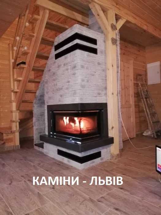 дрова допоможуть в зимку монтаж КАМІНА та системи опалення