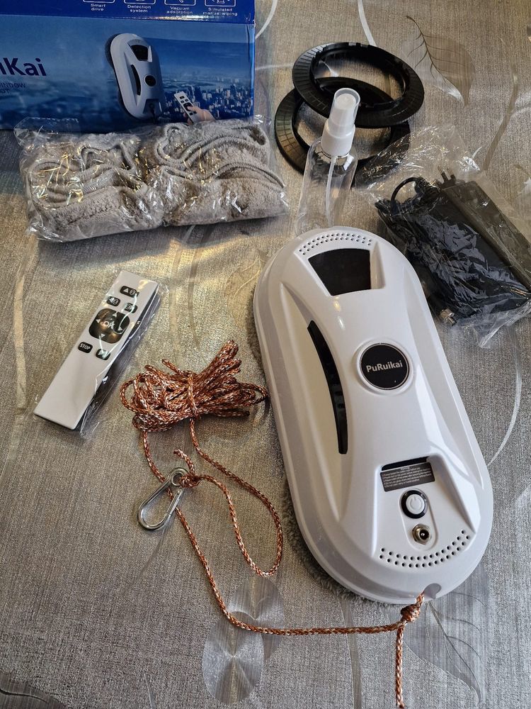 Robo limpa vidros automatico