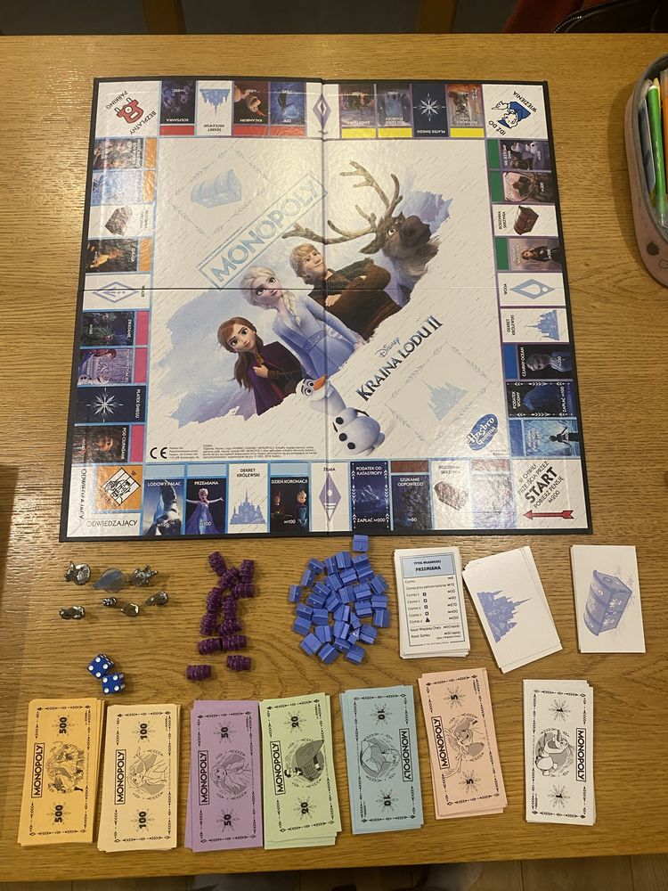 Gra planszowa Monopoly Frozen II / Kraina lodu 2