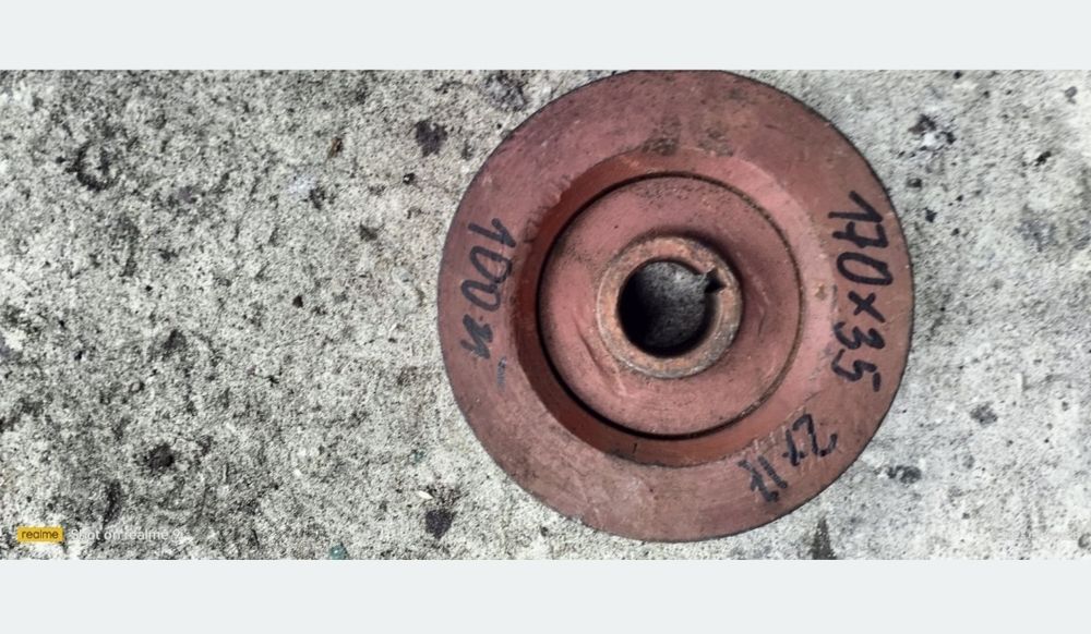 Koło pasowe fi 170x35