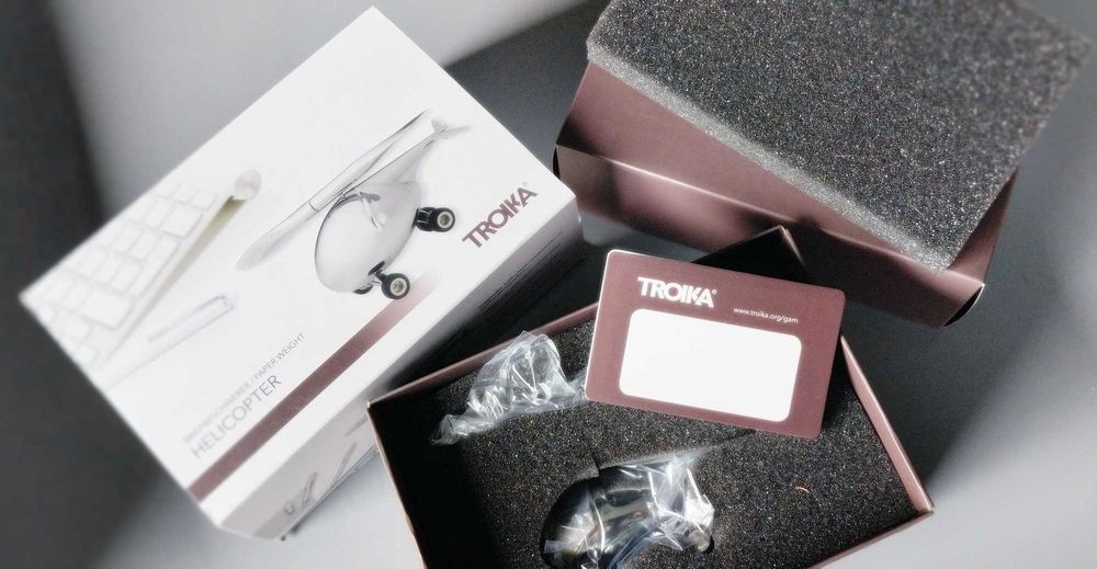 TROIKA przybornik na biurko HELICOPTER wysoka jakość sklep 171 zł