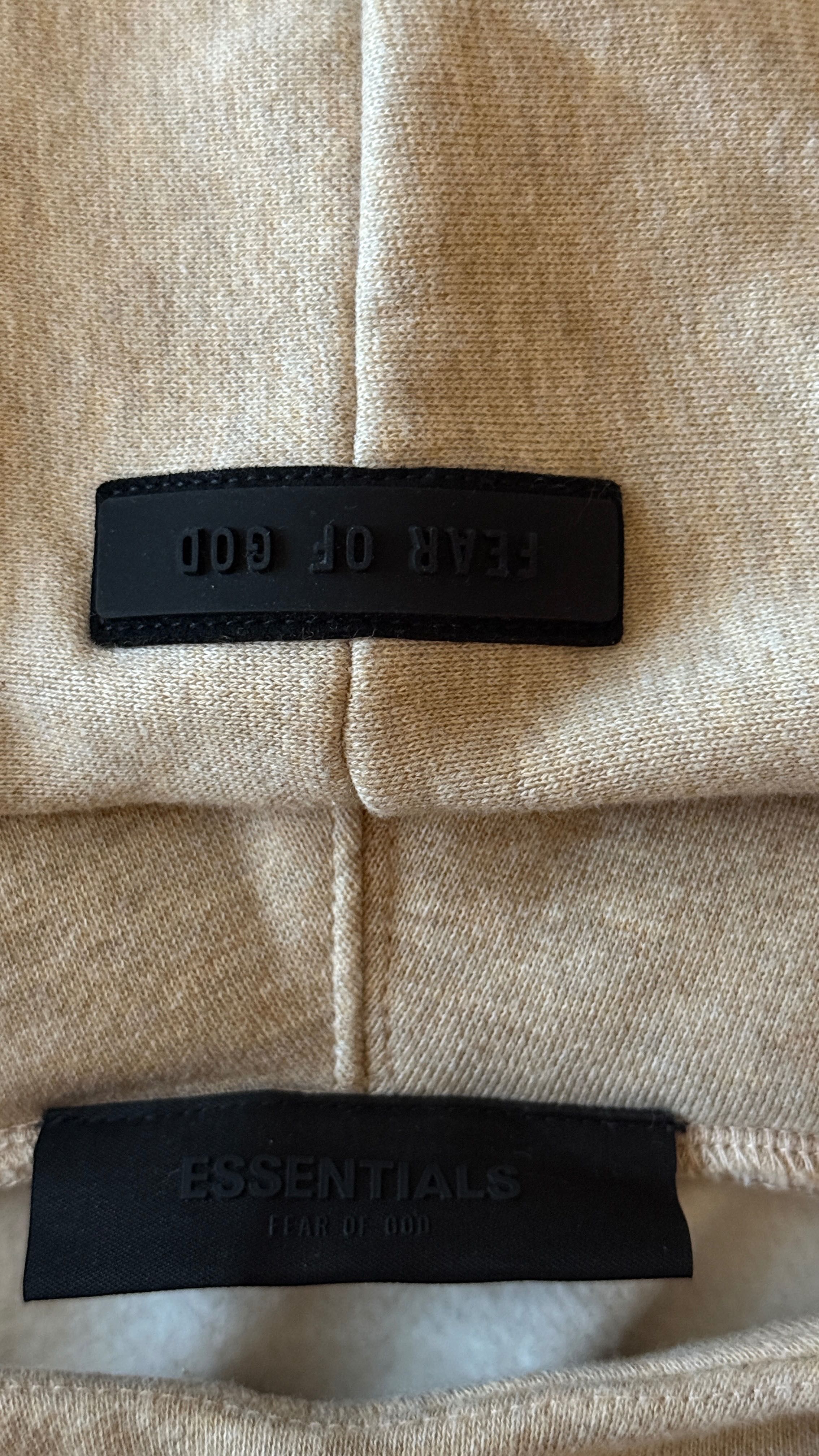 Fear of God Essentials Худи, унісекс, M/L, нова, пісочний колір